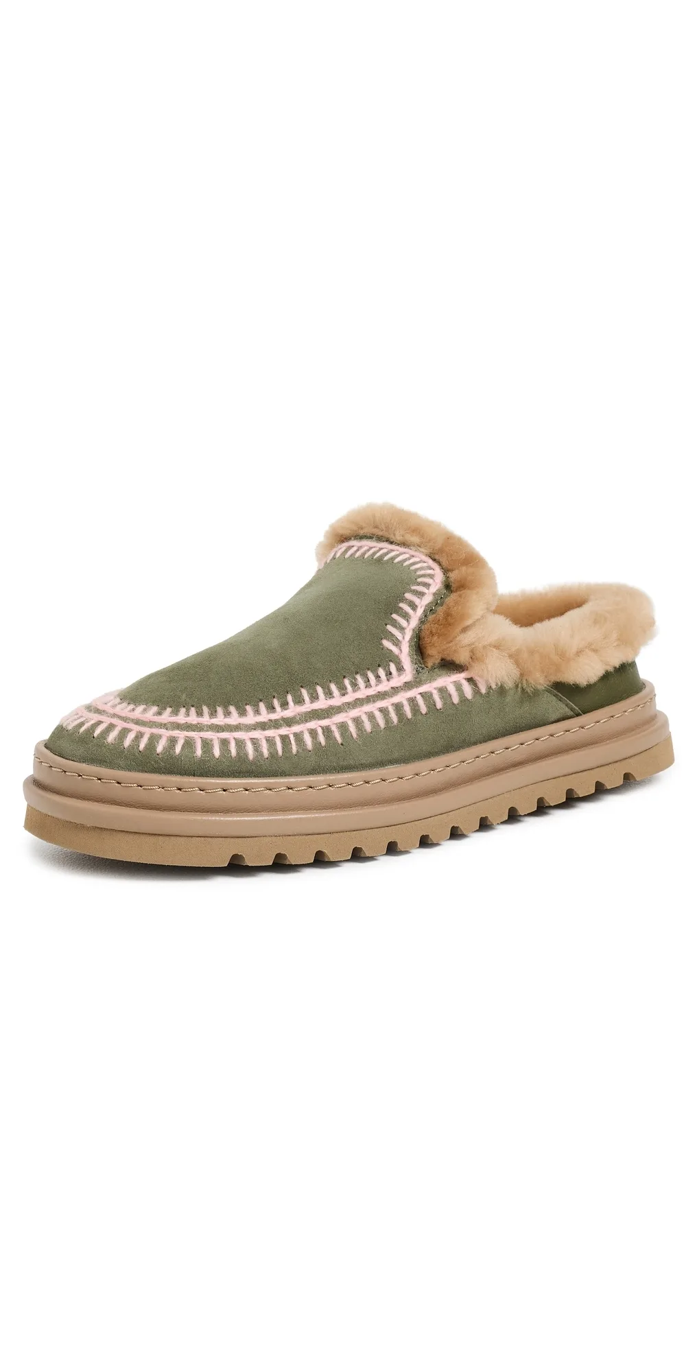 Jun 4.2 Slippers Moss Suede by Laidback London