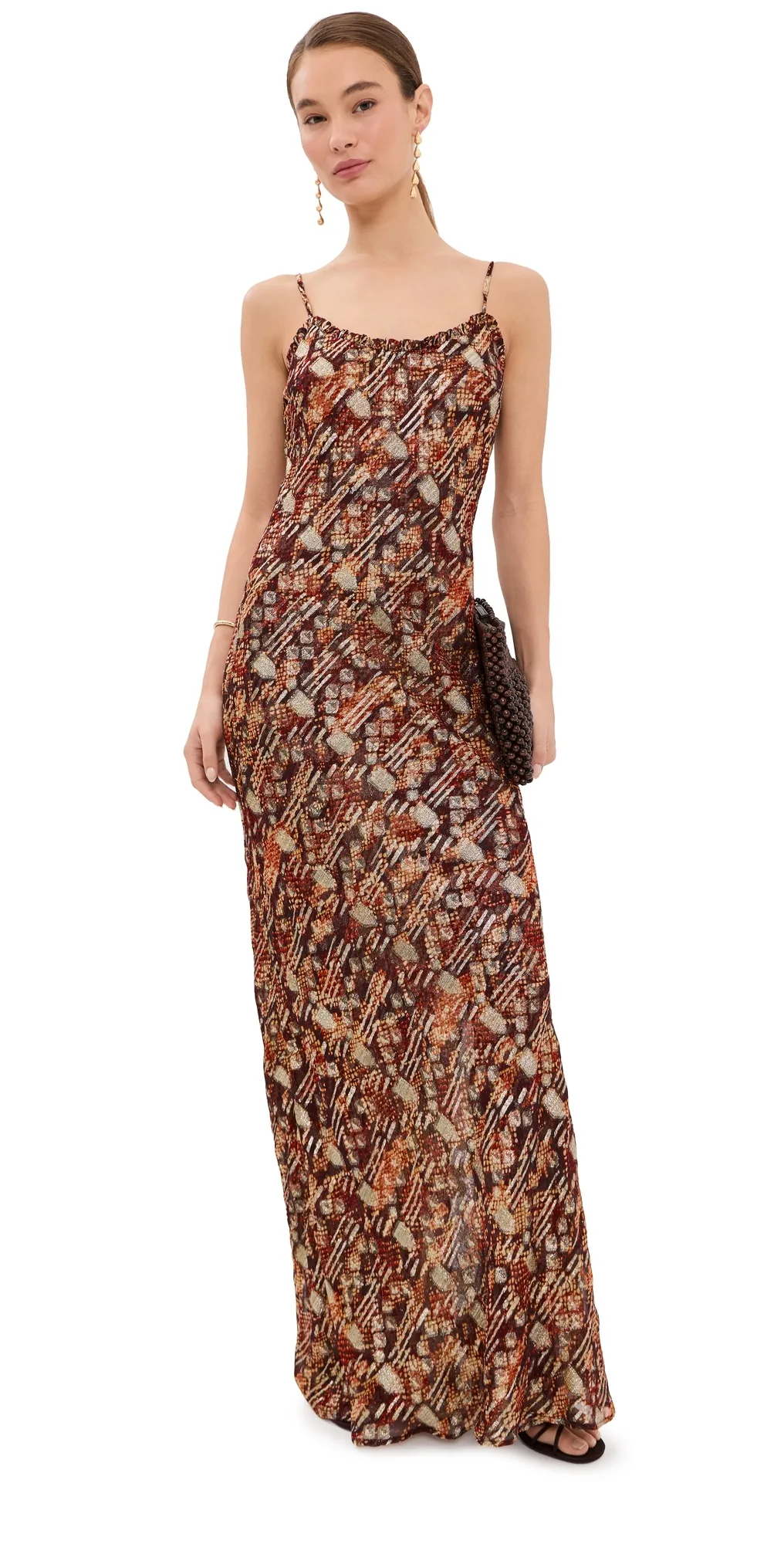 Athens Topaz Snakeskin Dress by Alix of Bohemia