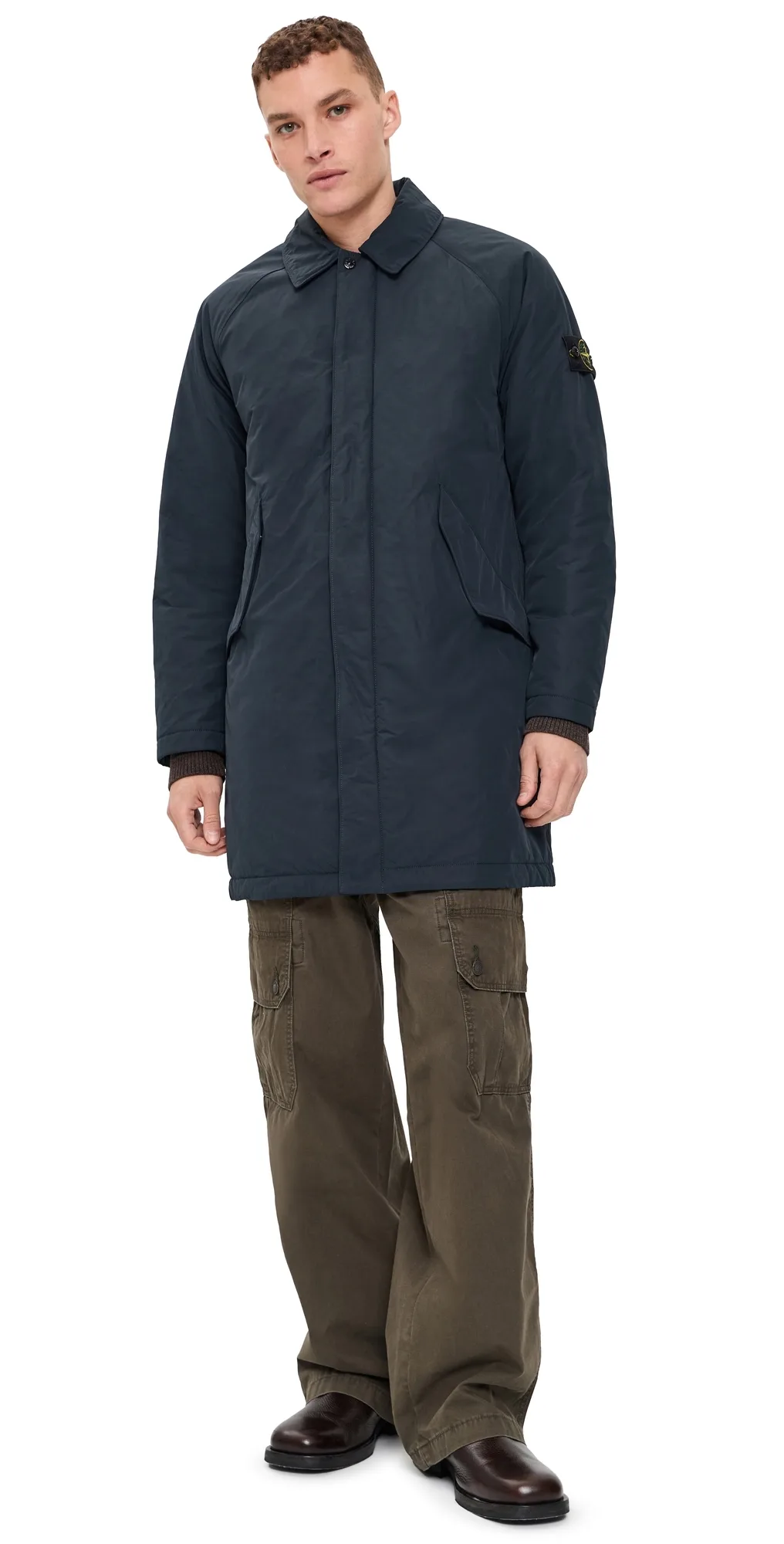 Primaloft Long Coat by Stone Island