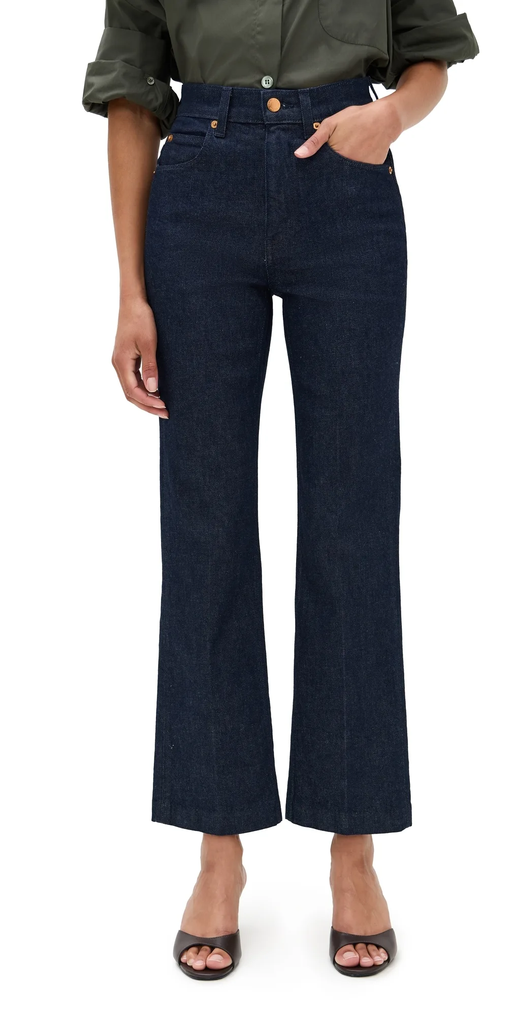 The Blind Crease Crop Jeans by Jamie Haller