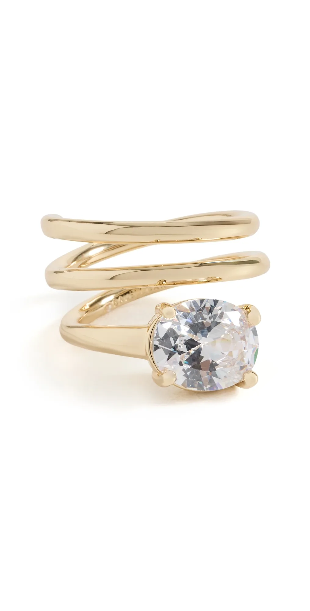 Jennifer Gold Spiral Ring by BaubleBar