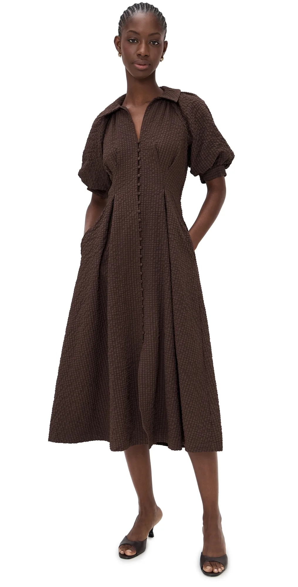 Shirt Midi Dress by English Factory