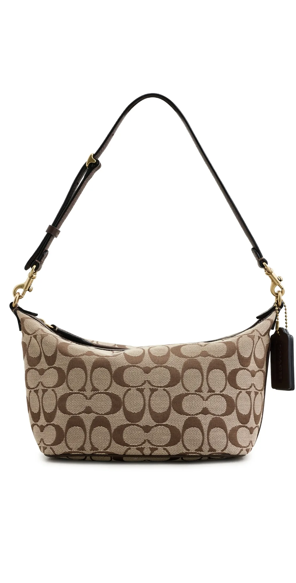 Signature Jacquard Pouch Shoulder Bag by Coach