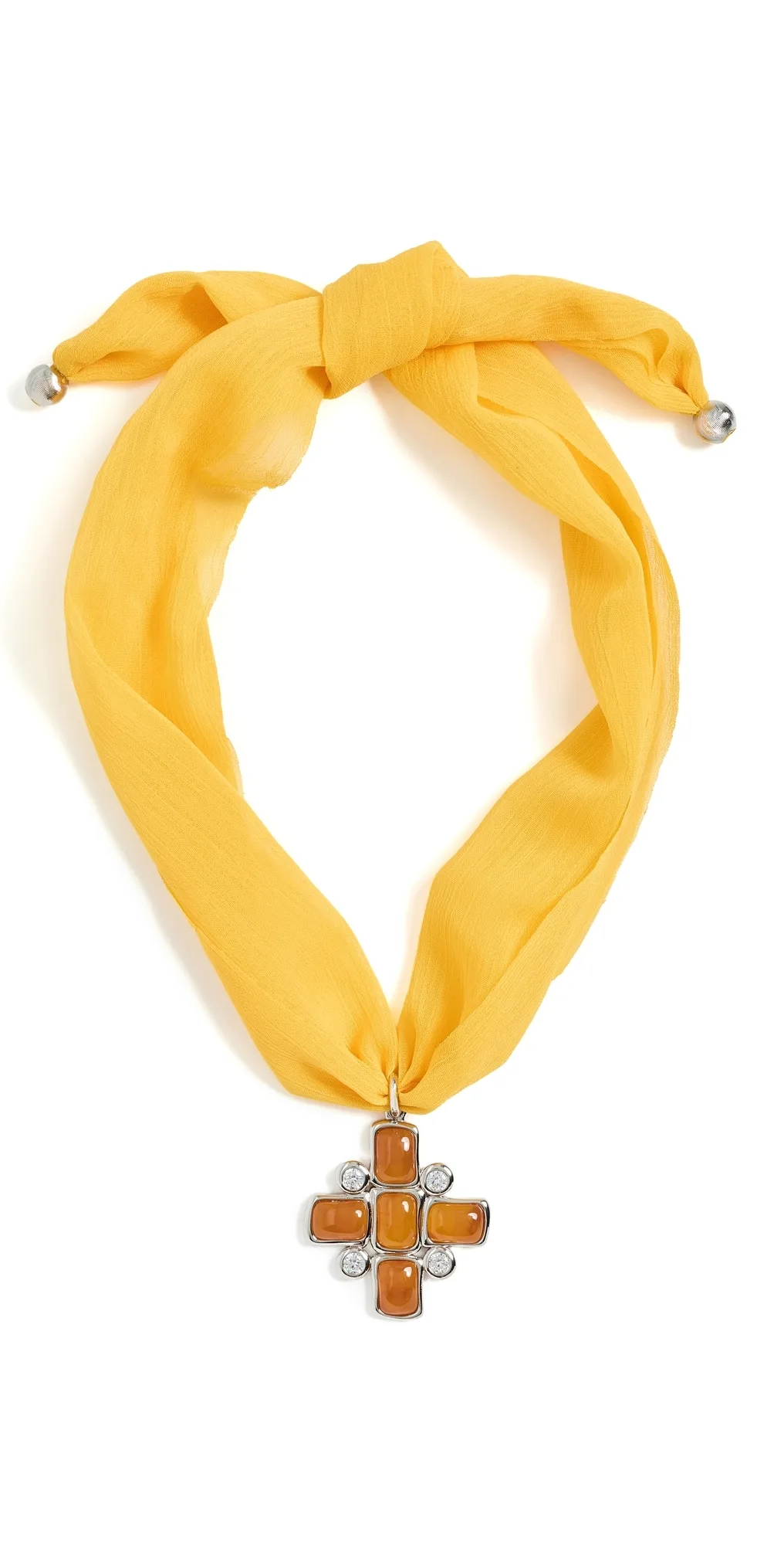 The Elizabeth Cross Wrap Necklace by Luv Aj