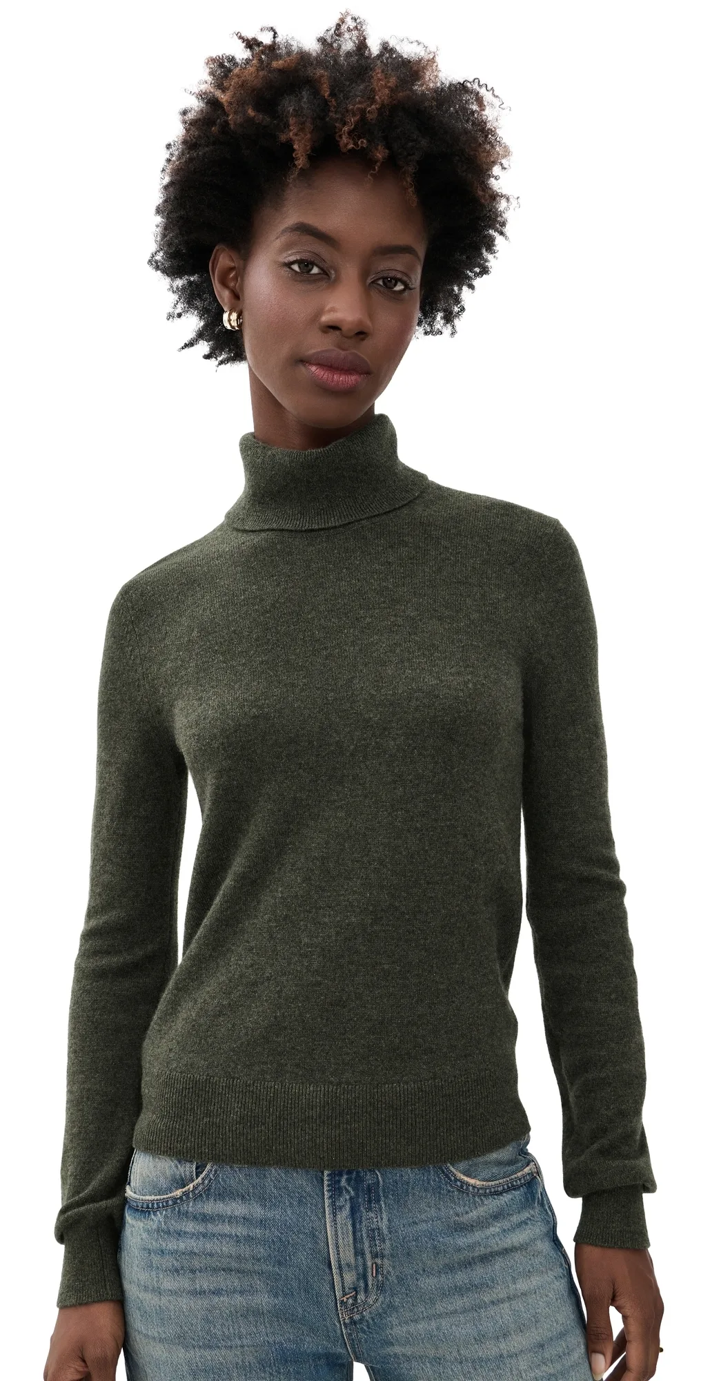 Jacie Cashmere Turtleneck Sweater by PAIGE