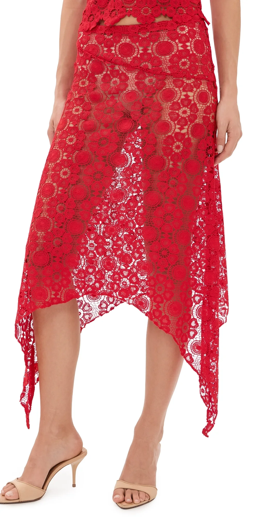 Trophy Midi Skirt by Lioness