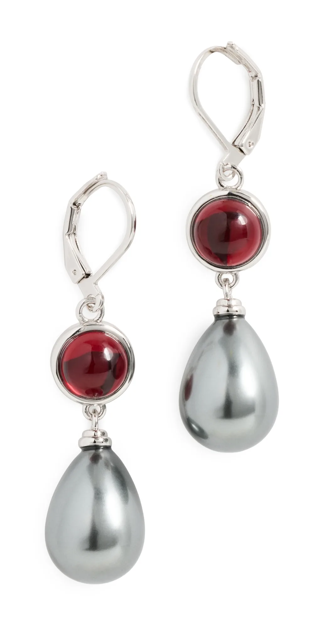 The Theodora Tahitian Pearl Hook Earrings by Luv Aj
