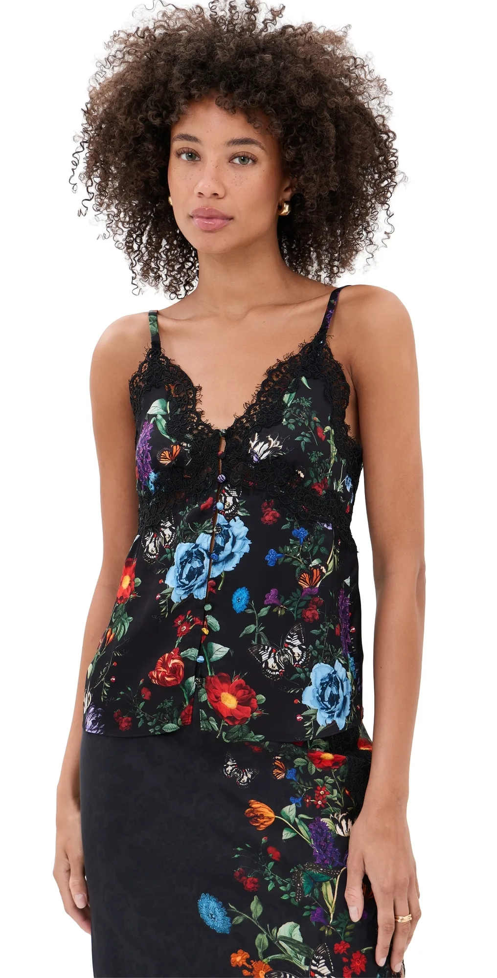 Melodie Lace Tank Top by Alice + Olivia