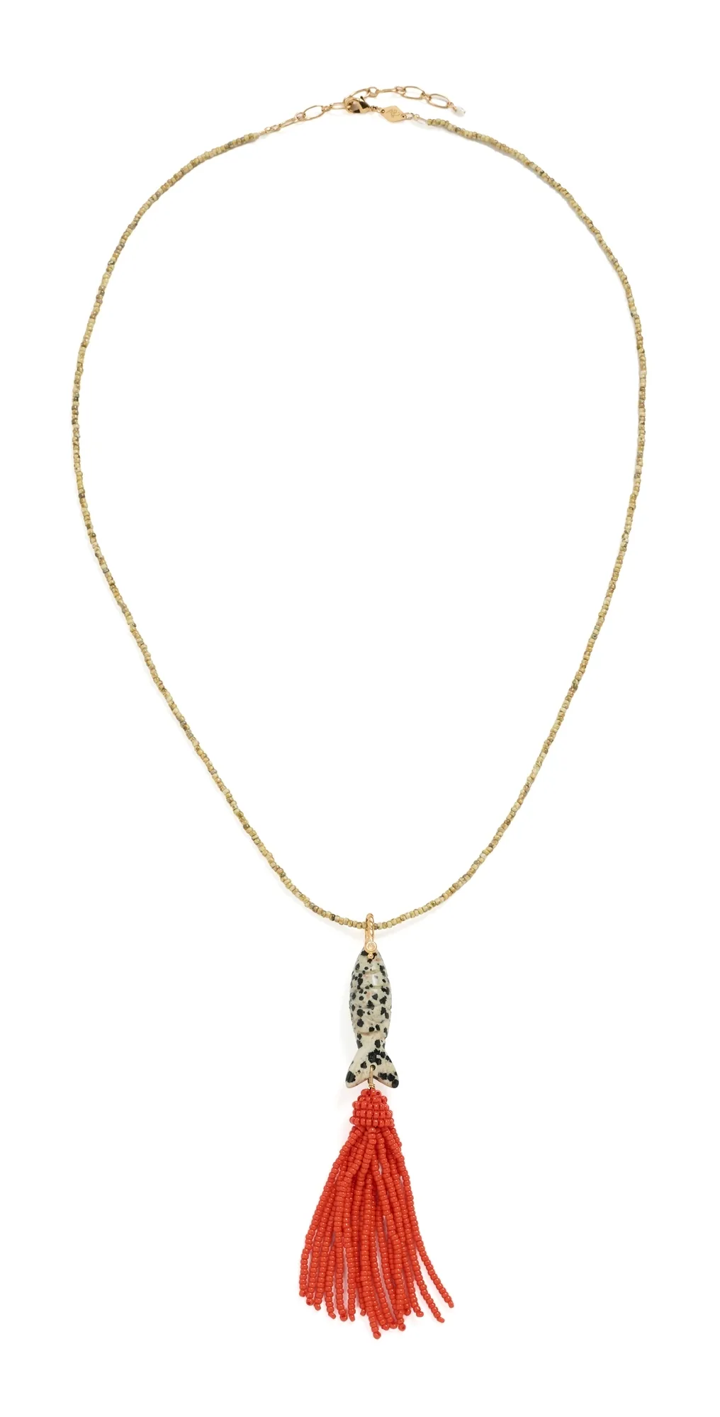 Tassel Fishy Necklace by Anni Lu