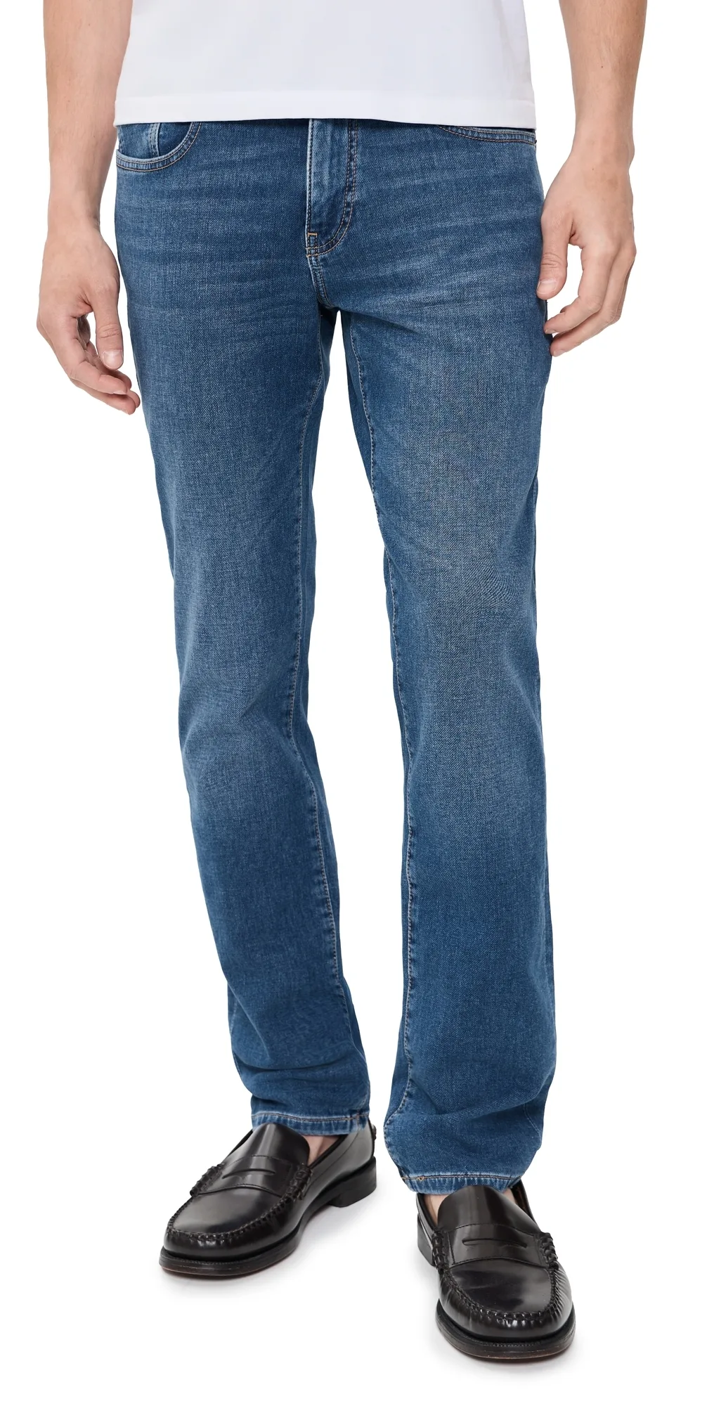 AMS Slim Straight Jeans by WARP + WEFT