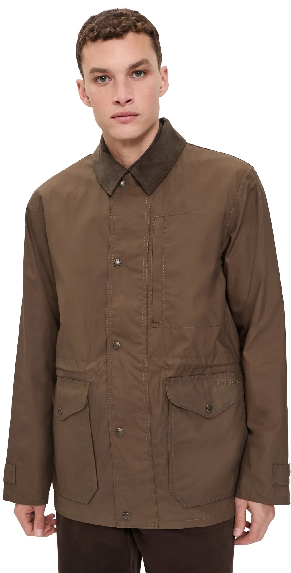 Dry Wax Mile Marker Coat by Filson