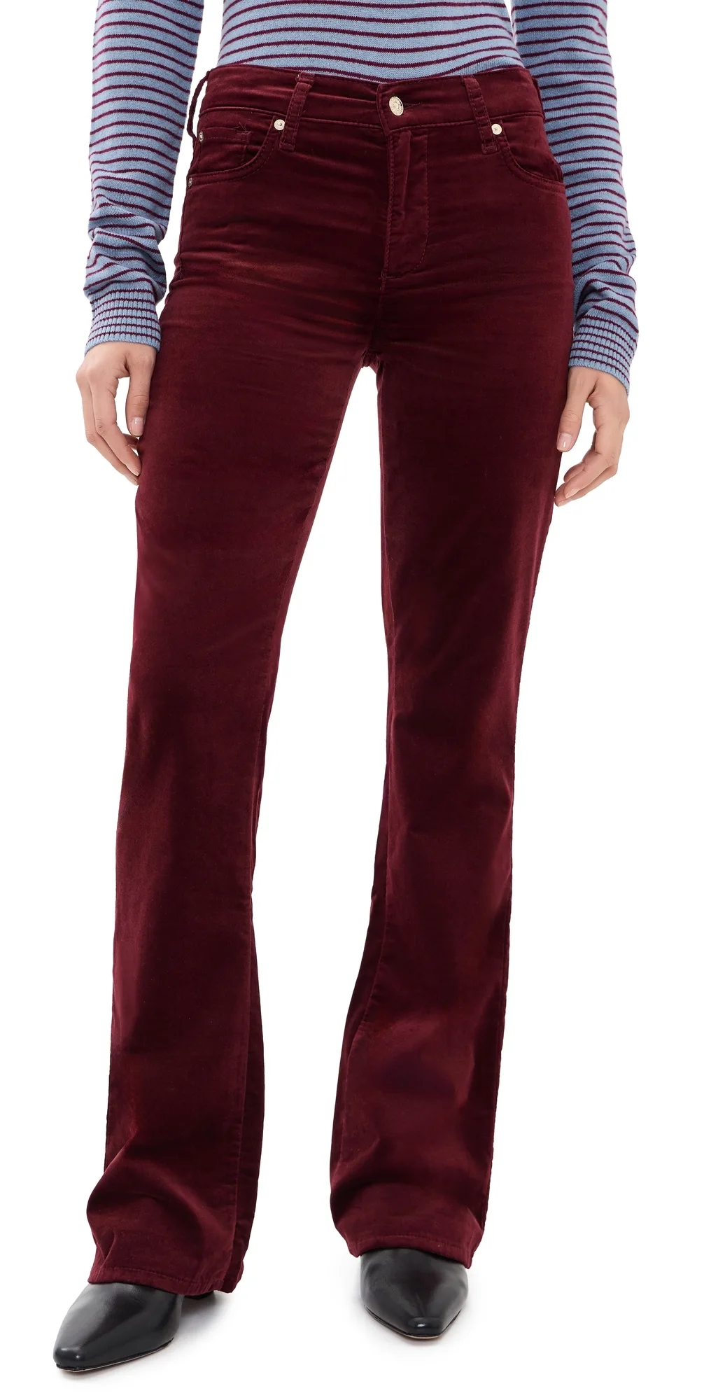 The Velvet Leggy Bootcut Pants by 7 for All Mankind