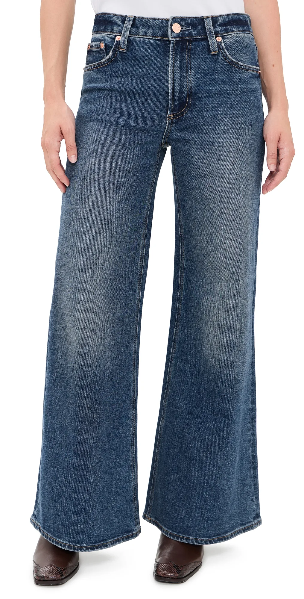 Vivian Wide Leg Jeans by Pistola