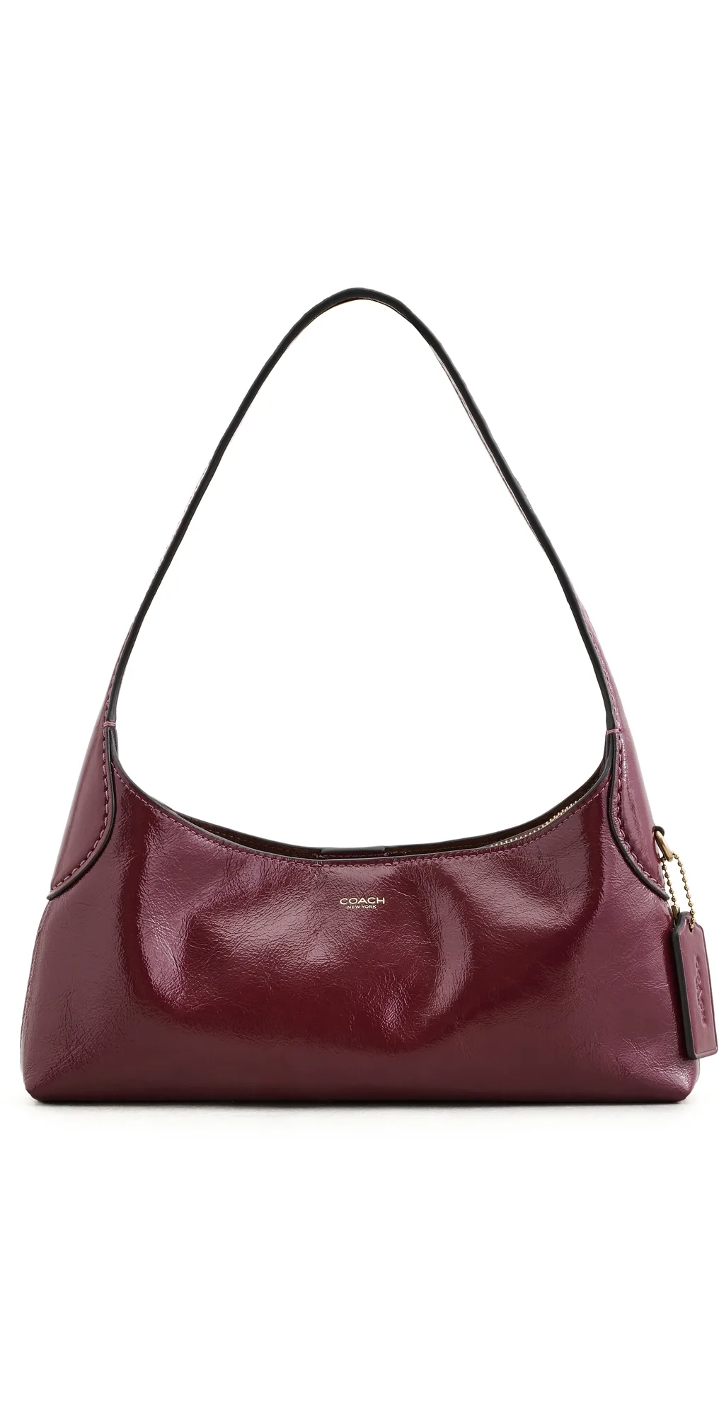 Glazed Leather Brooklyn Shoulder Bag 26 by Coach