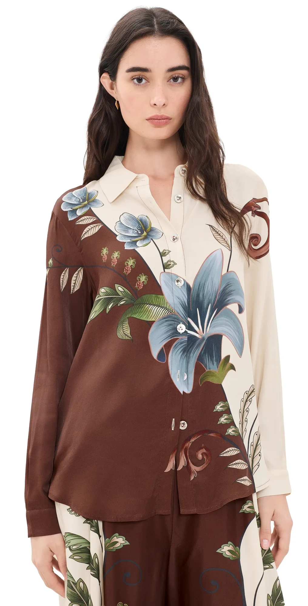 Milena Winter White Shirt by FARM Rio