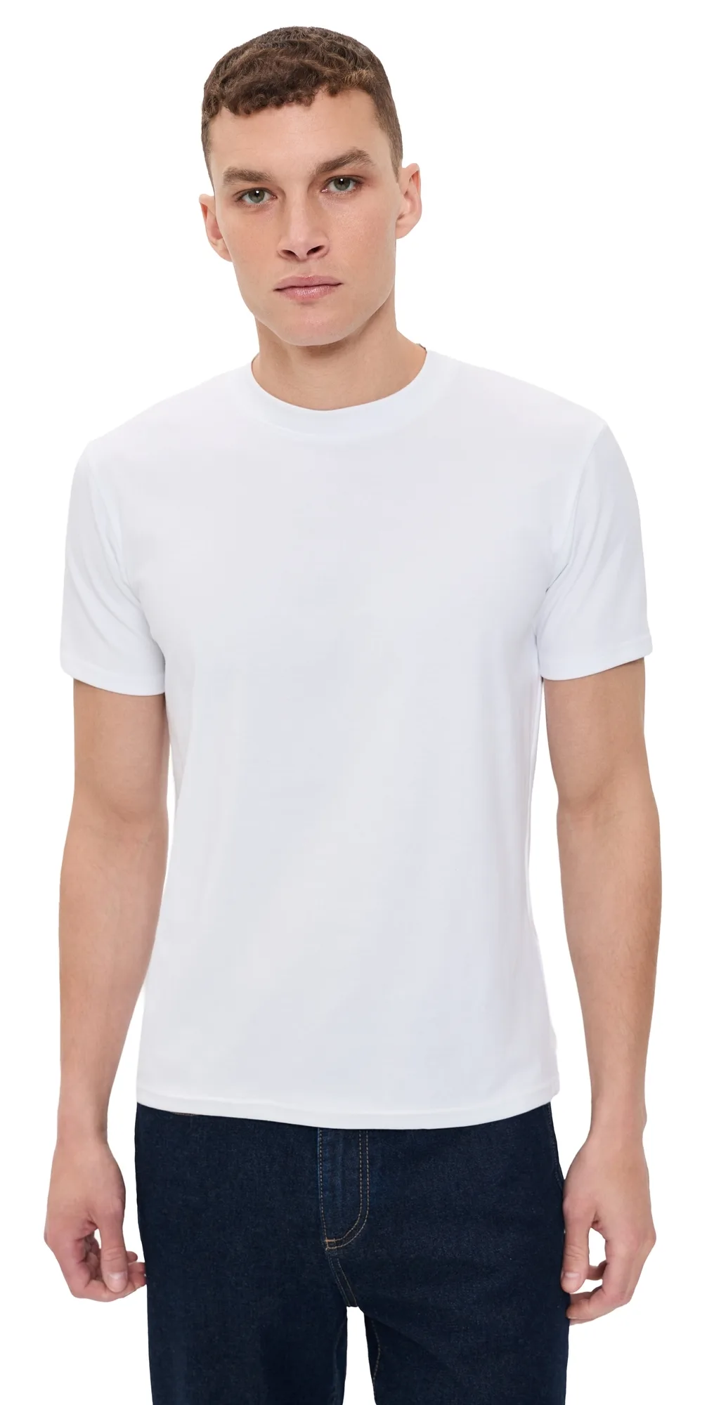 Ribbed Crew Neck Tee by DL1961
