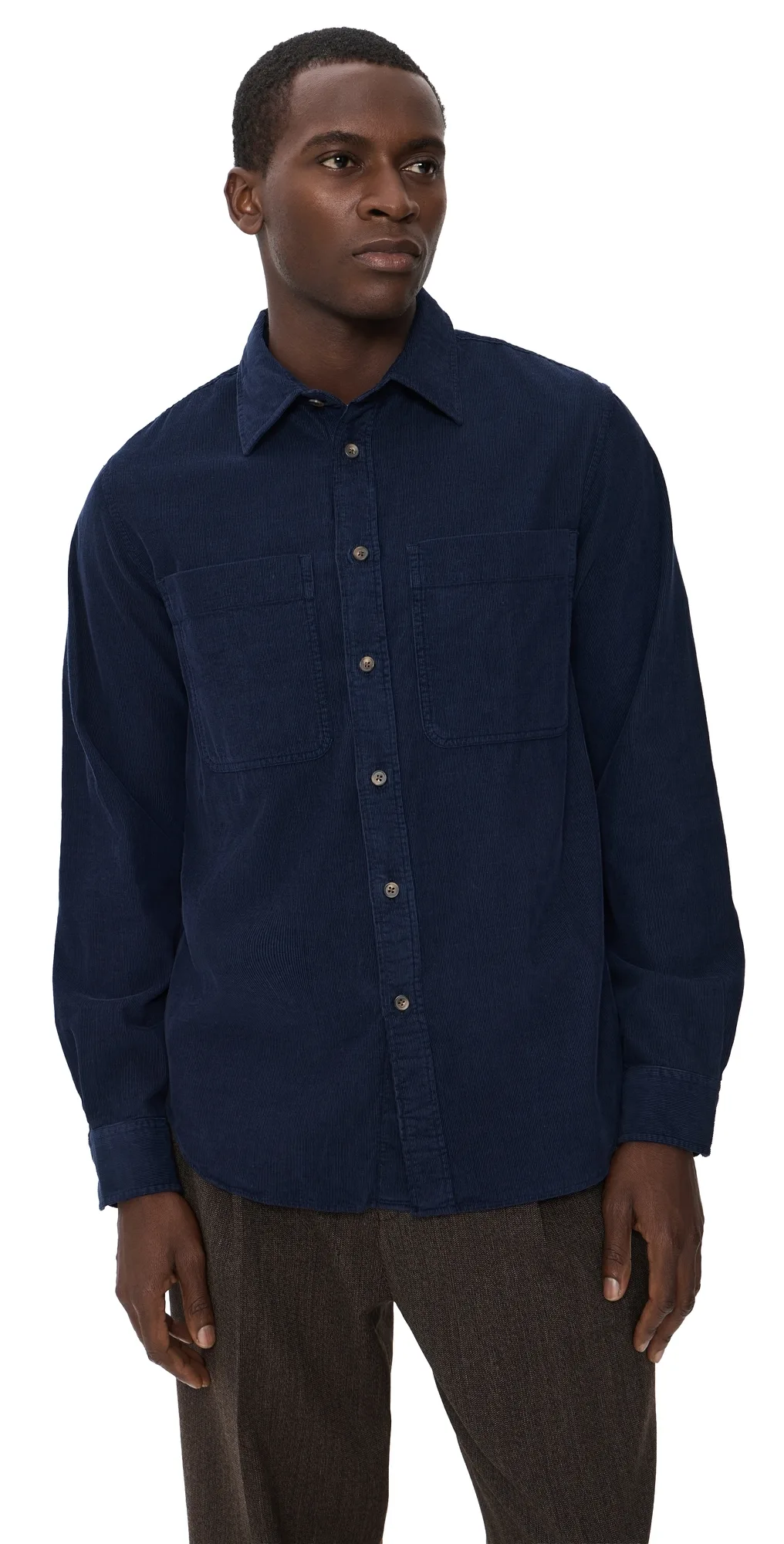 Corduroy Long Sleeve Casual Fit Shirt by Paul Smith