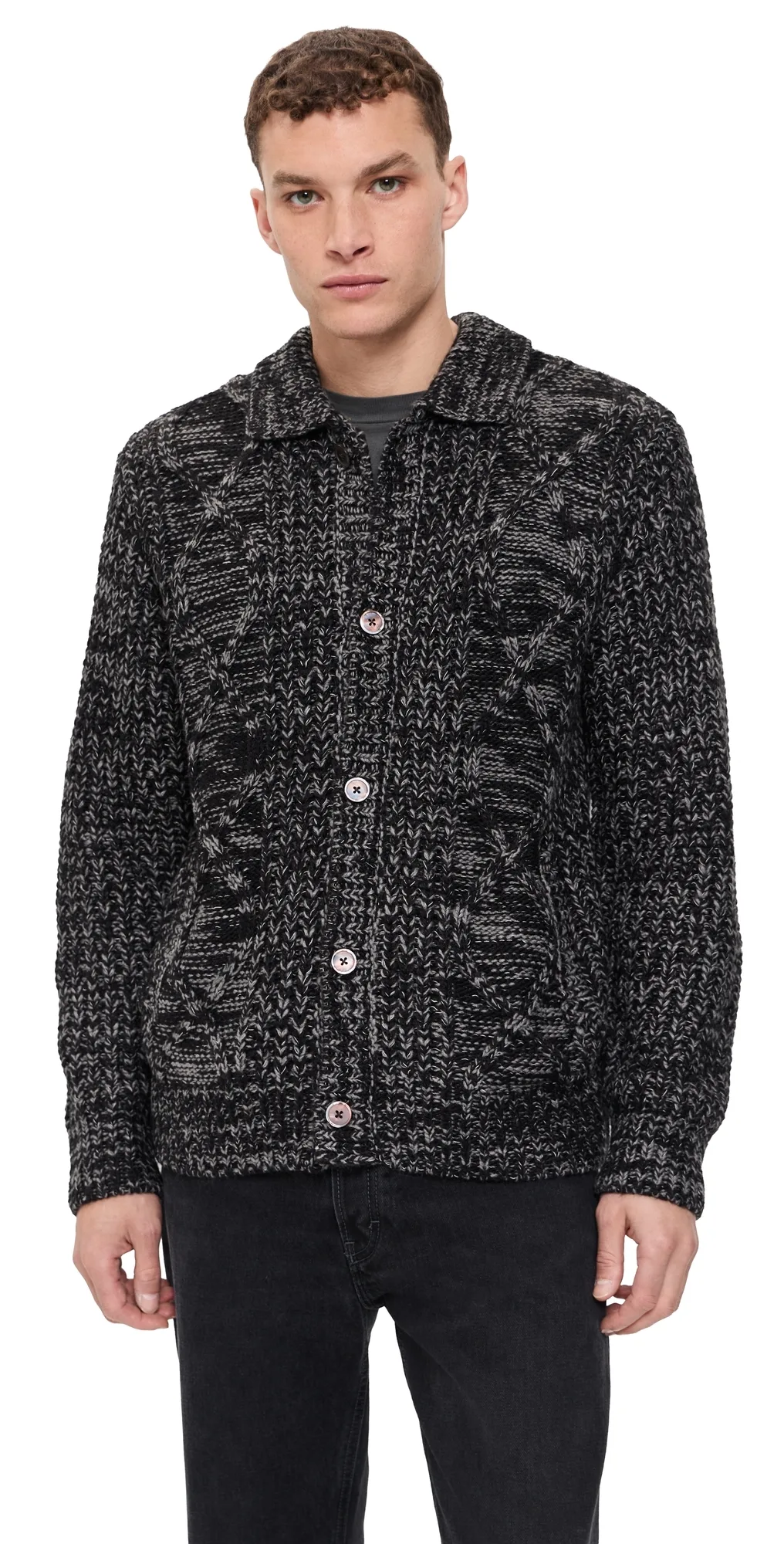Isar Button Up Sweater by Obey