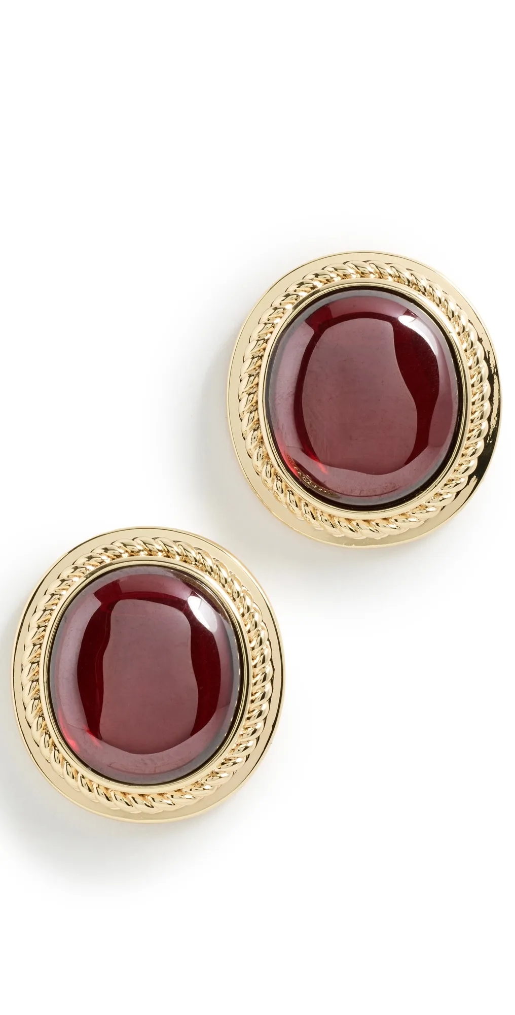 The Elizabeth Garnet Studs