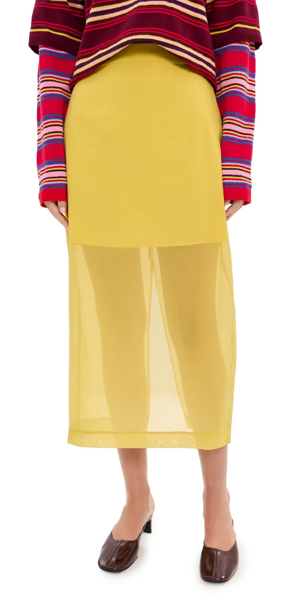 Olivia Organza Skirt by LE BOP
