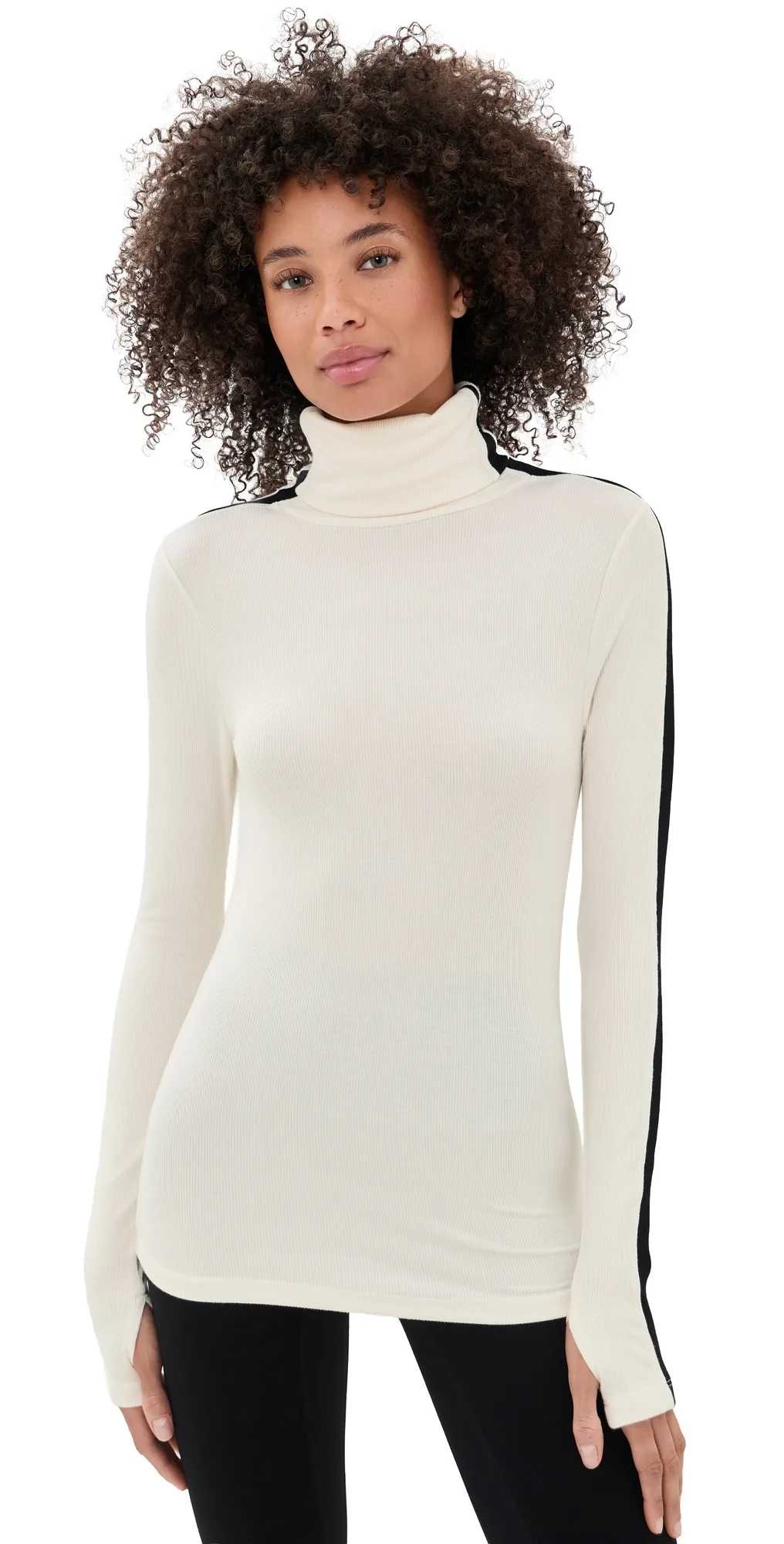 Jackson Rib Full Length Turtleneck by Splits59