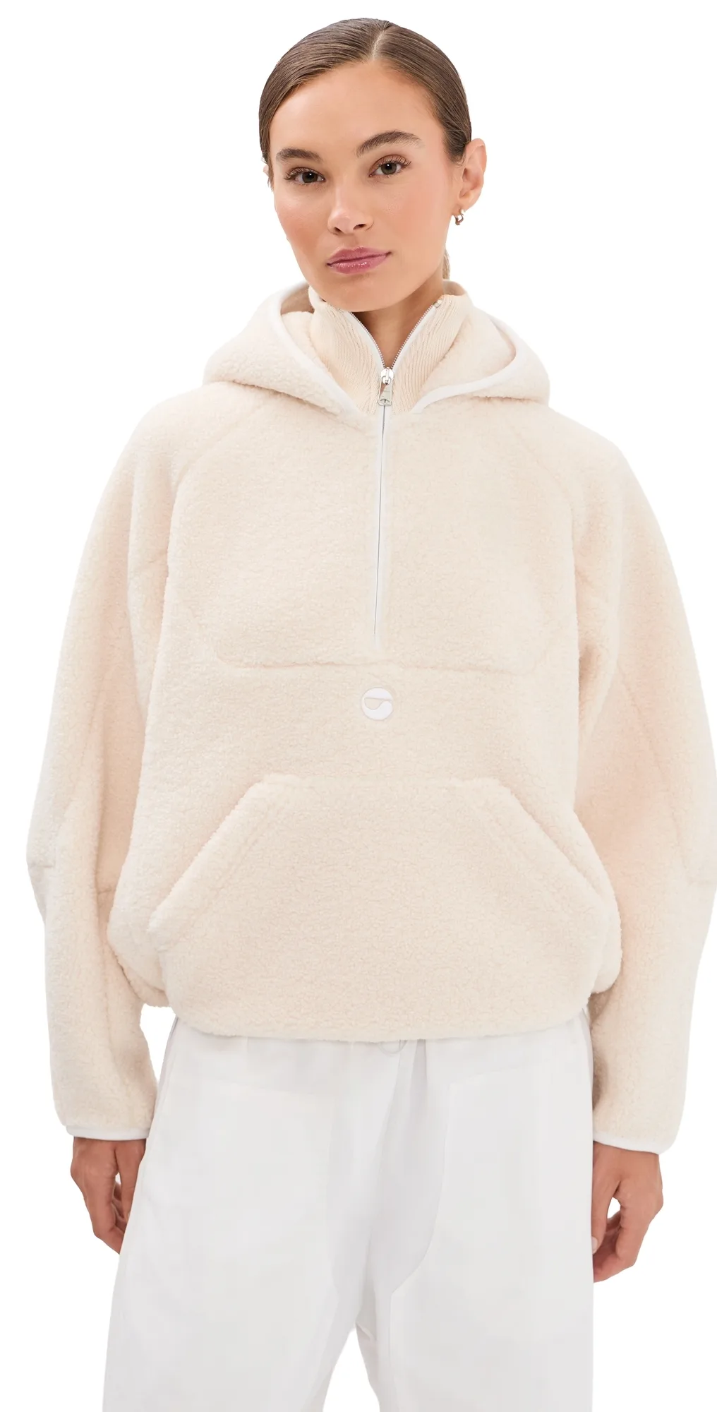 Faux Sherpa Hoodie by Coperni