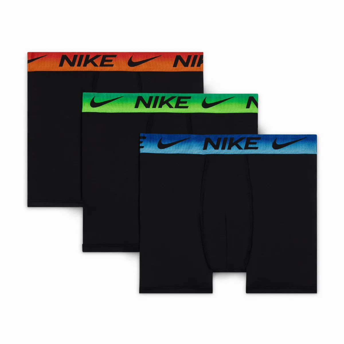 Dri-FIT Ombre Waistband Boxer Briefs (3-Pack) by Nike