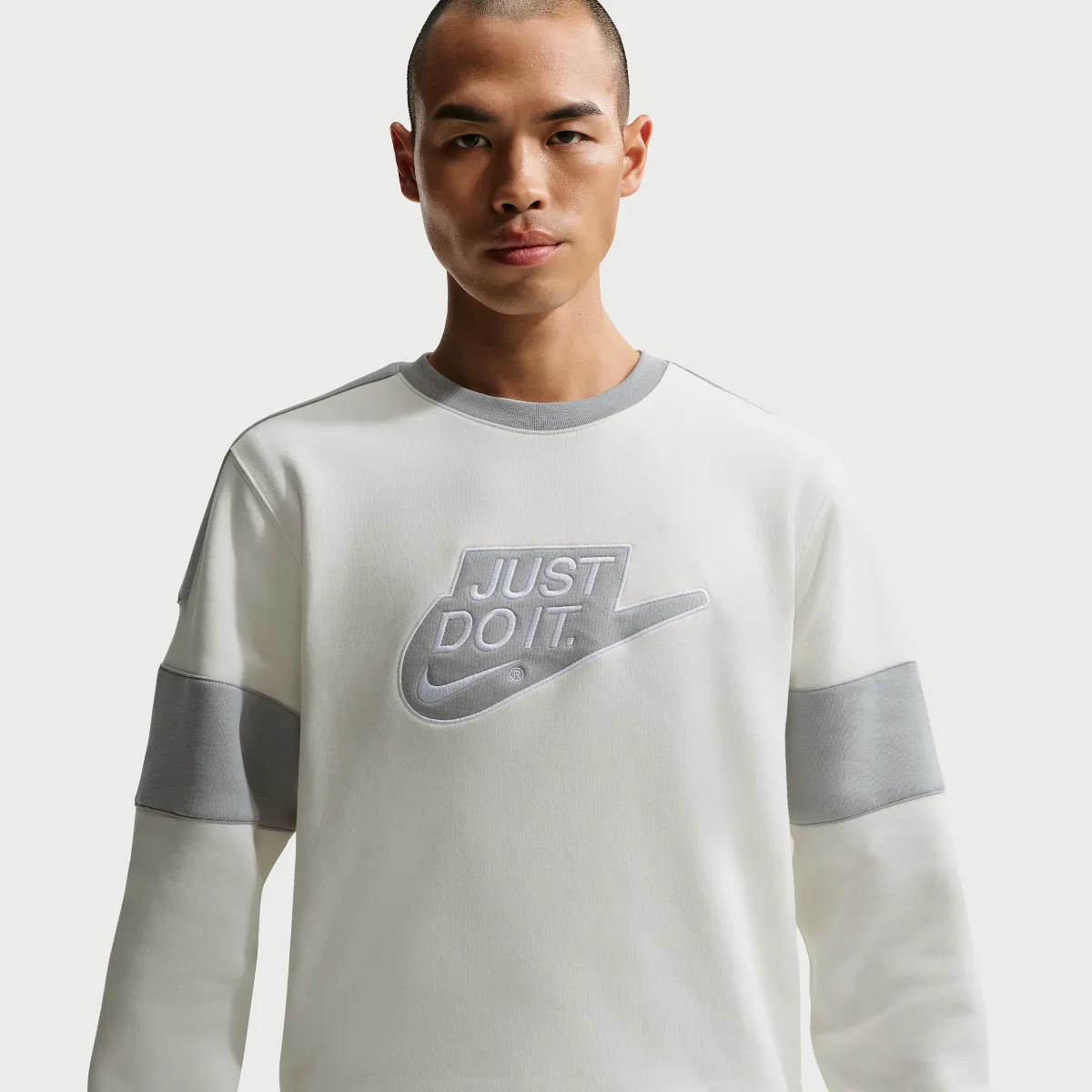 Nike Sportswear Club Fleece Crew-Neck Sweatshirt by Nike