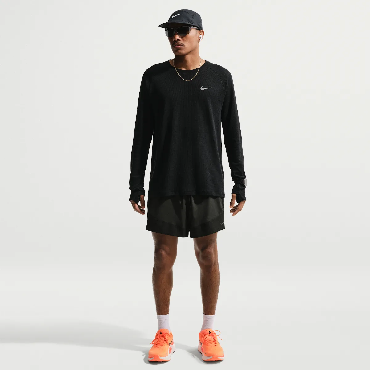 Stride Plus Dri-FIT 5" Brief-Lined Running Shorts