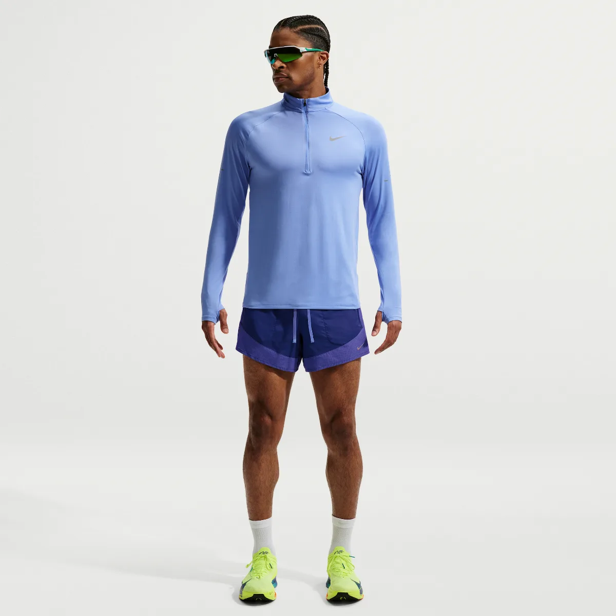 Stride Plus Dri-FIT 5" Brief-Lined Running Shorts