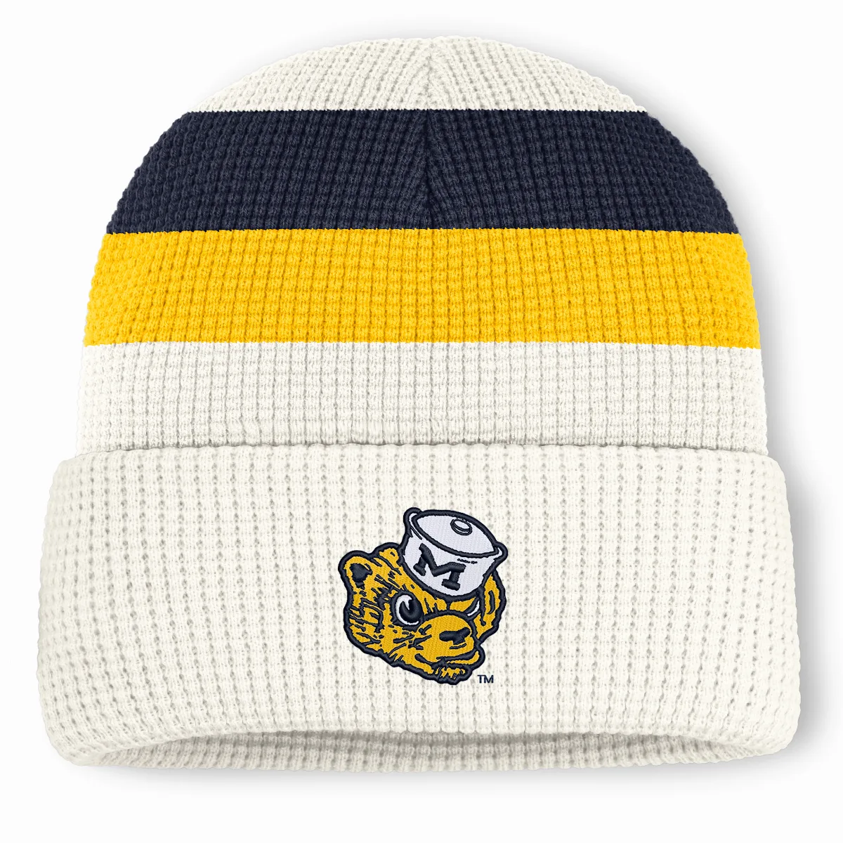 Michigan College Cuffed Beanie by Nike