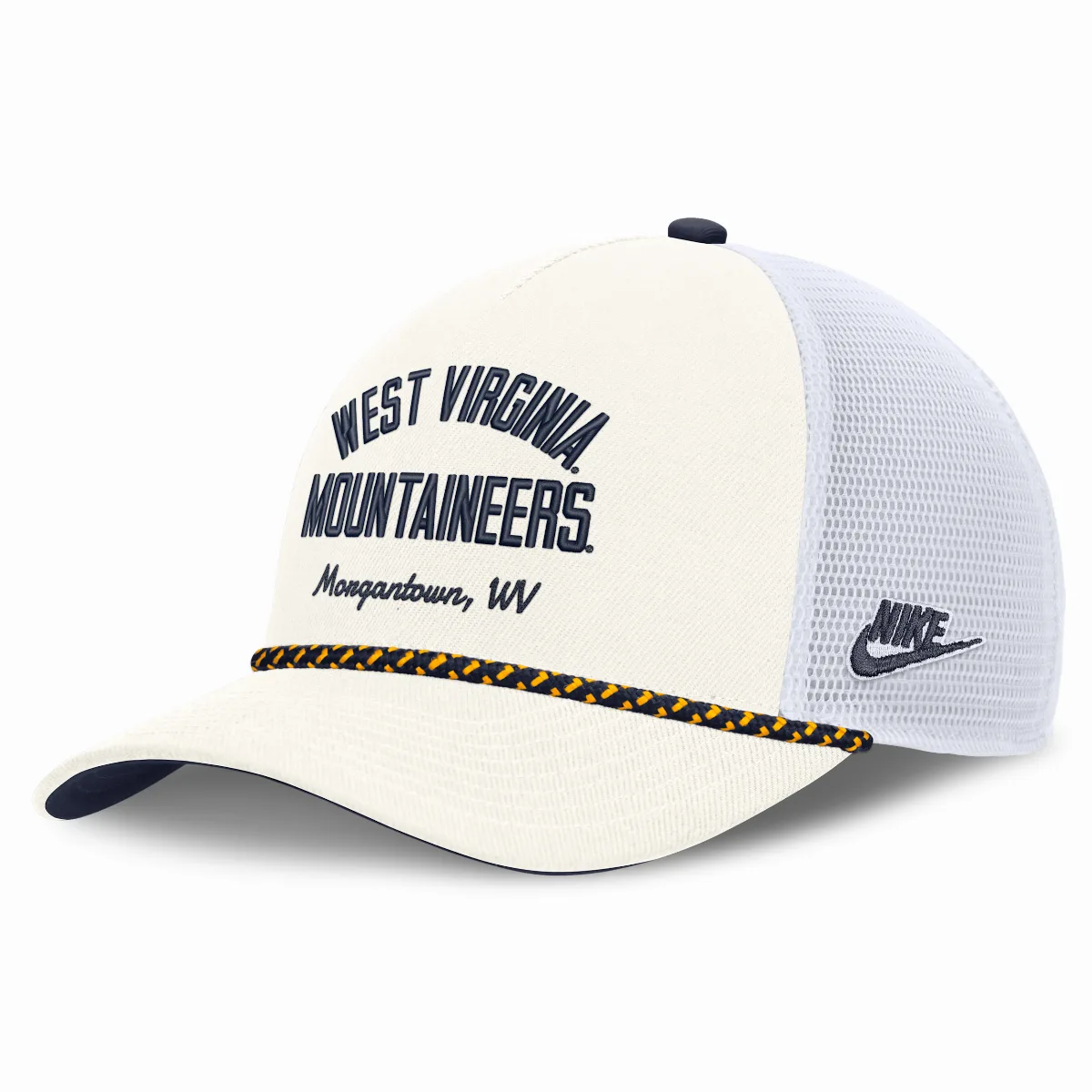 West Virginia Denim College Trucker Adjustable Hat