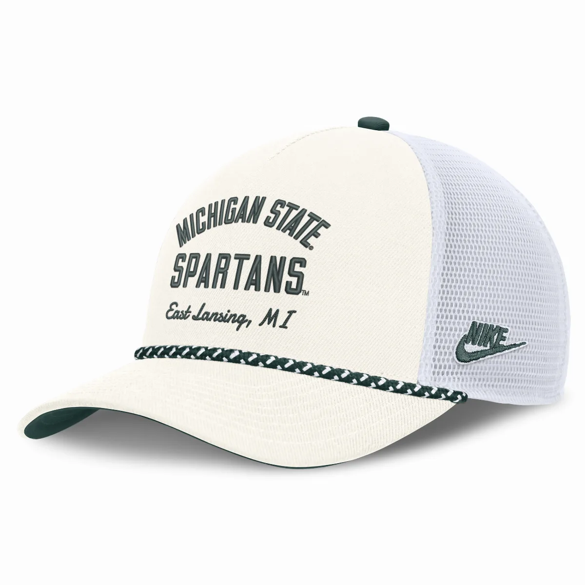 Michigan State Denim College Trucker Adjustable Hat