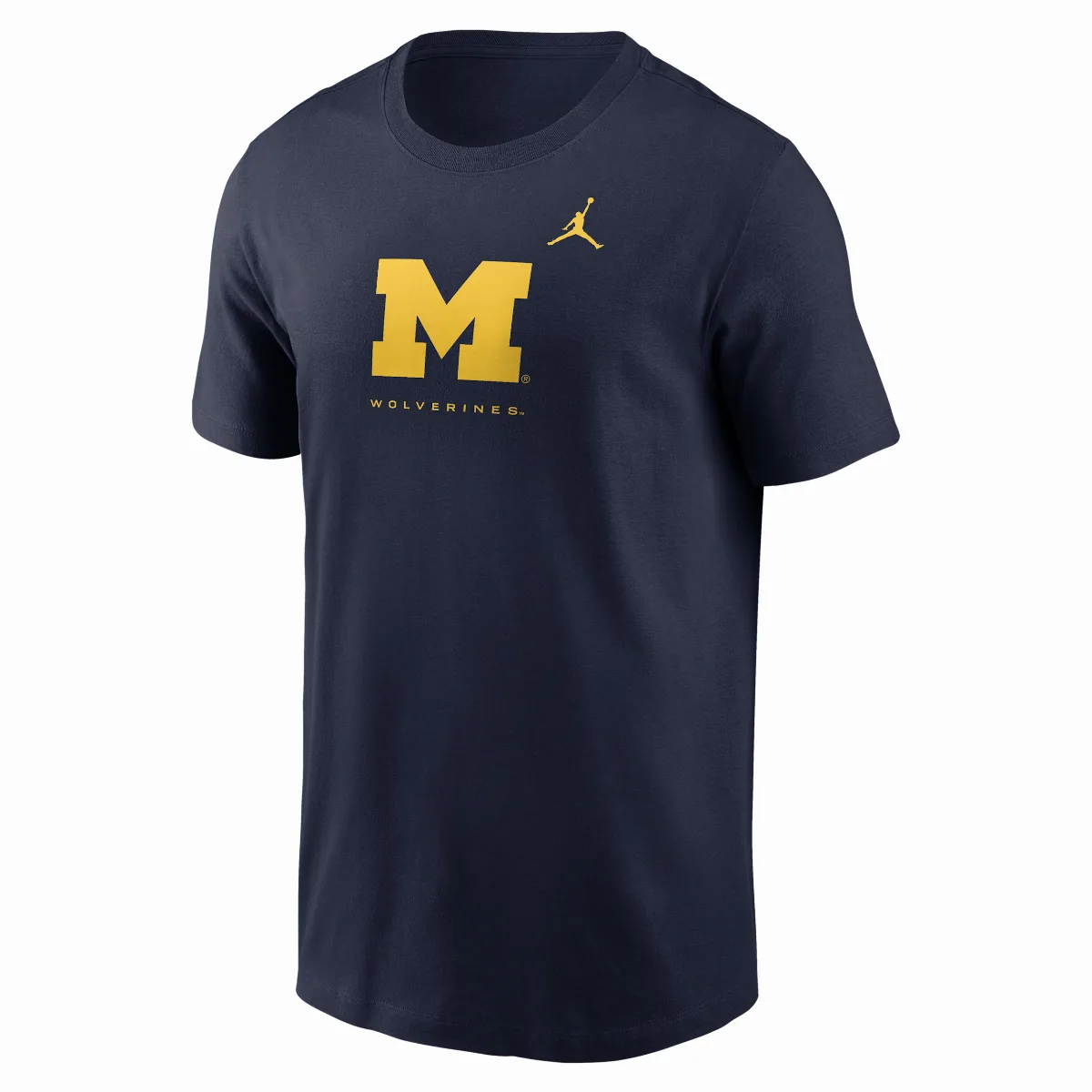 Michigan Courtside Jordan Brand Dri-FIT College T-Shirt