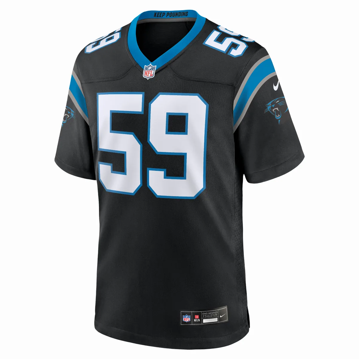 Luke Kuechly Carolina Panthers Retired NFL Game Jersey by Nike