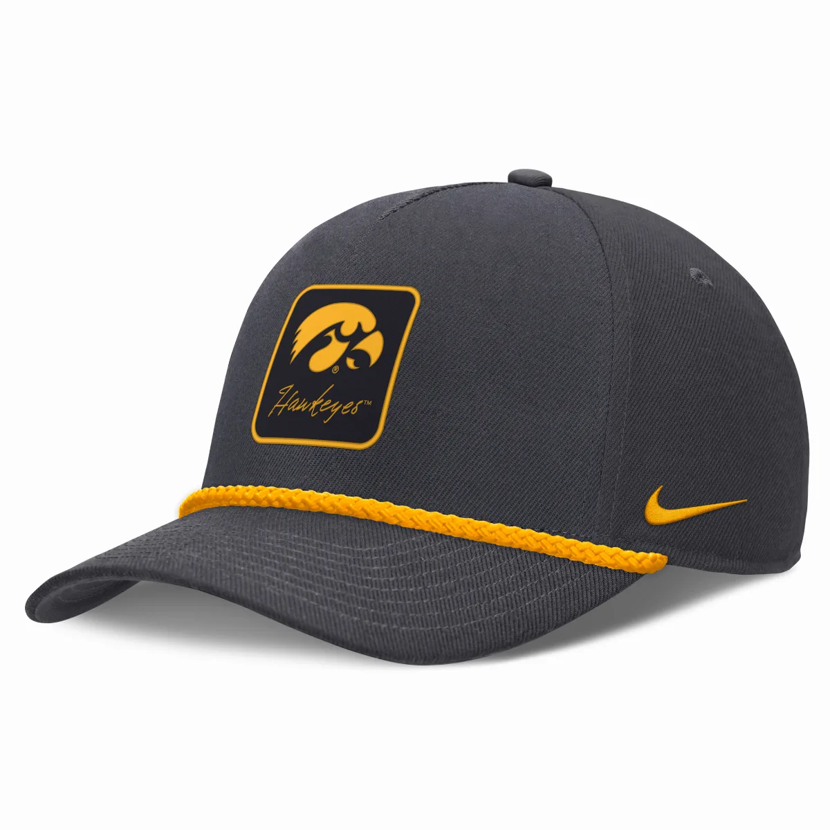 Iowa Legacy Letter Rise Dri-FIT College A-Frame Adjustable Hat