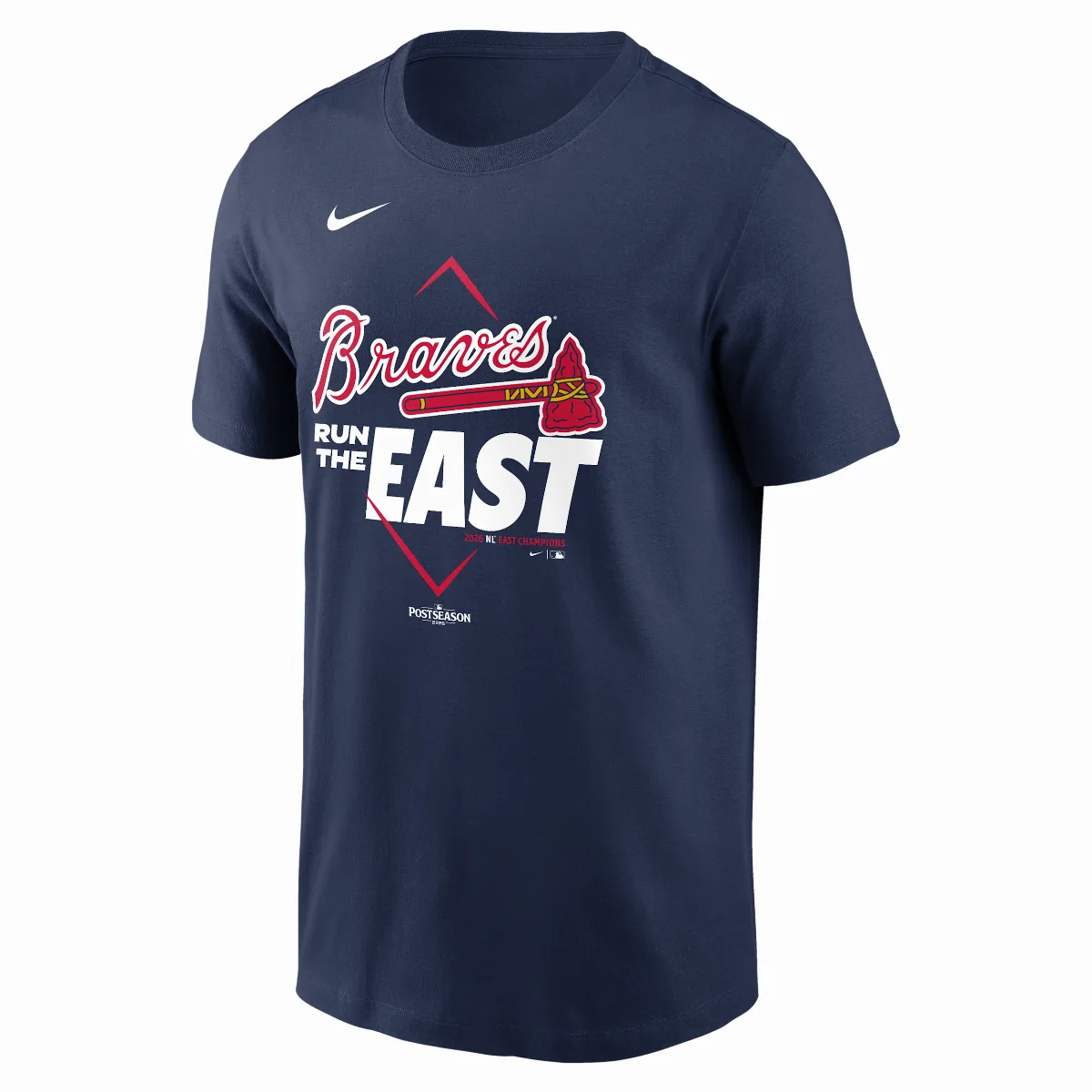 Atlanta Braves 2026 NL East Division Champions MLB T-Shirt by Nike