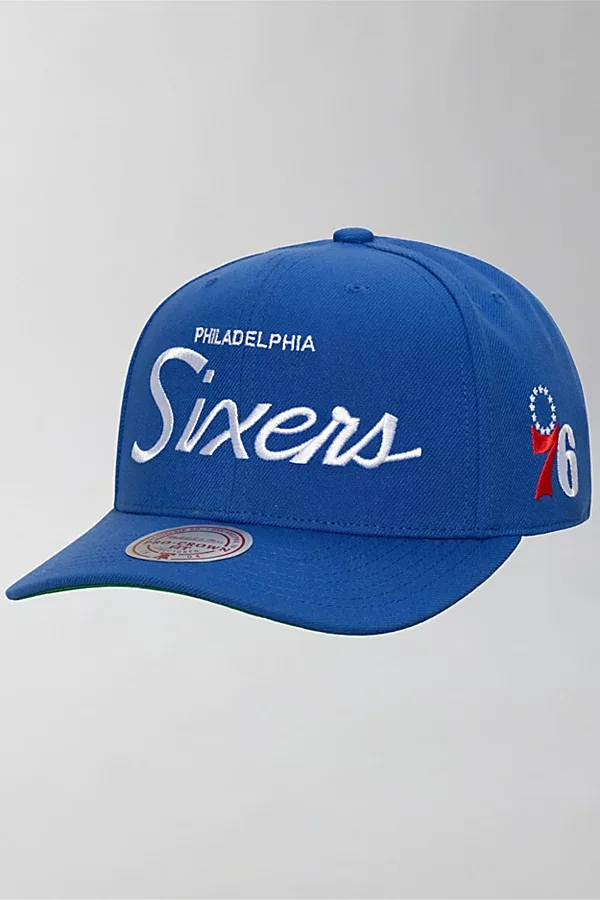 NBA Philadelphia 76ers Head Coach Pro Snapback Hat by Mitchell & Ness