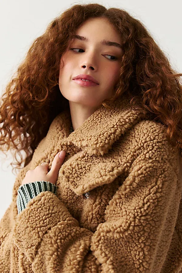 Frankie Fleece Short Trucker Jacket by UGG