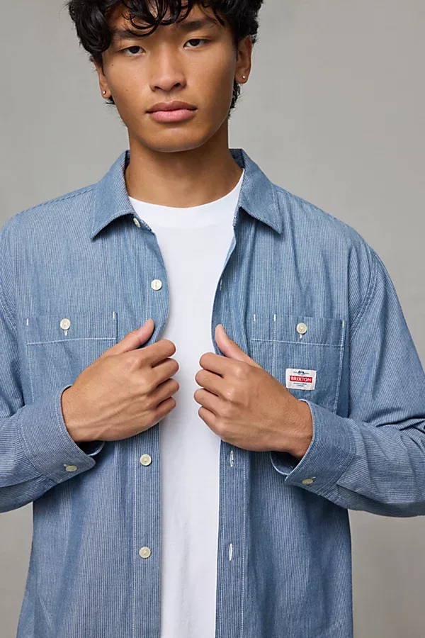 Trademark Long Sleeve Work Shirt by Brixton