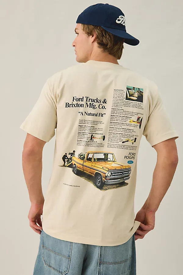 Ford 71 Pickup Graphic Tee by Brixton