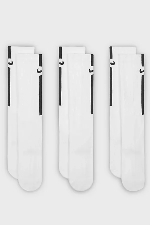 Elevated Stripe Crew Socks 3-Pack by Nike