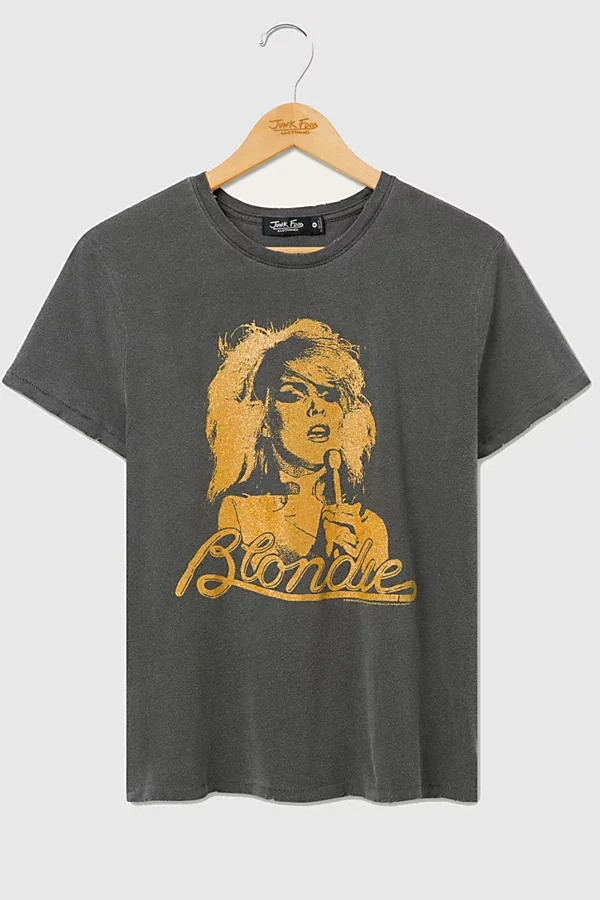 Blondie Gold Glitter Vintage Tee by Junk Food