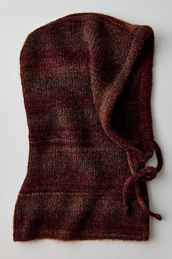 Ombre Stripe Knit Hood by Urban Outfitters