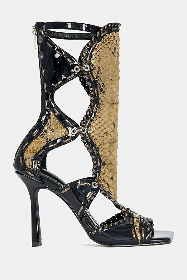 Indrani Gladiator Stiletto Sandal Bootie by Azalea Wang