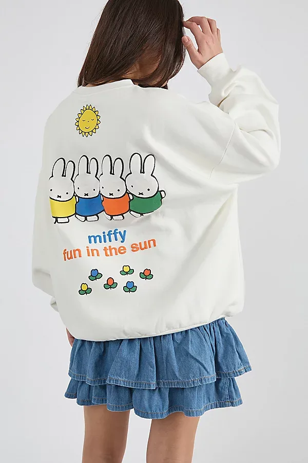 Miffy Fun in the Sun Sweatshirt by Skinnydip London