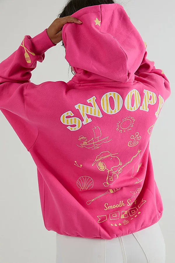 Peanuts Sailing Hoodie by Skinnydip London