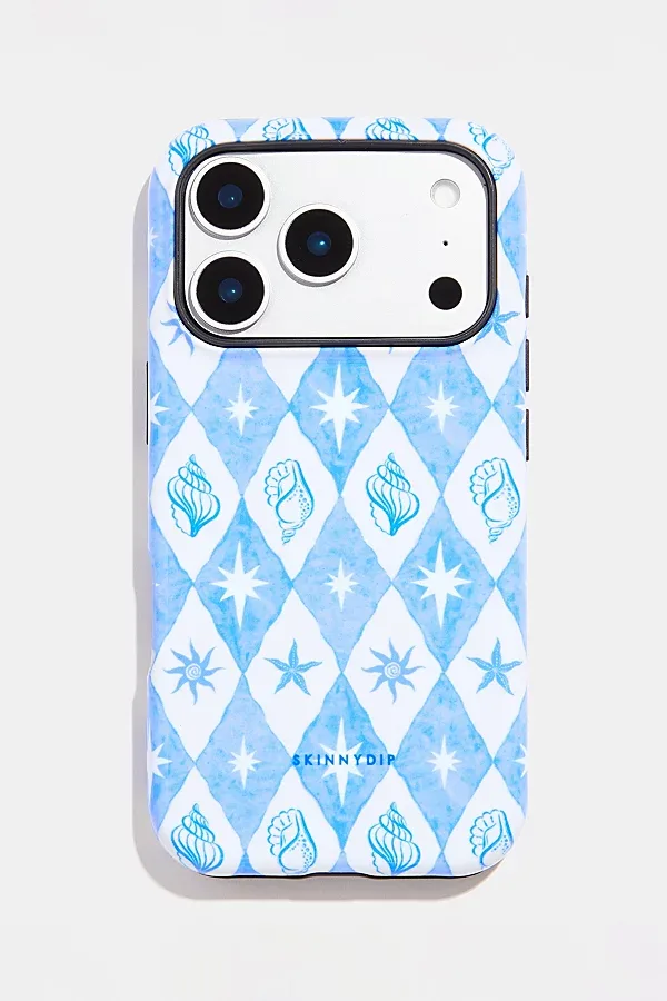 Diamond Sea Shells Ultra Protective Case by Skinnydip London