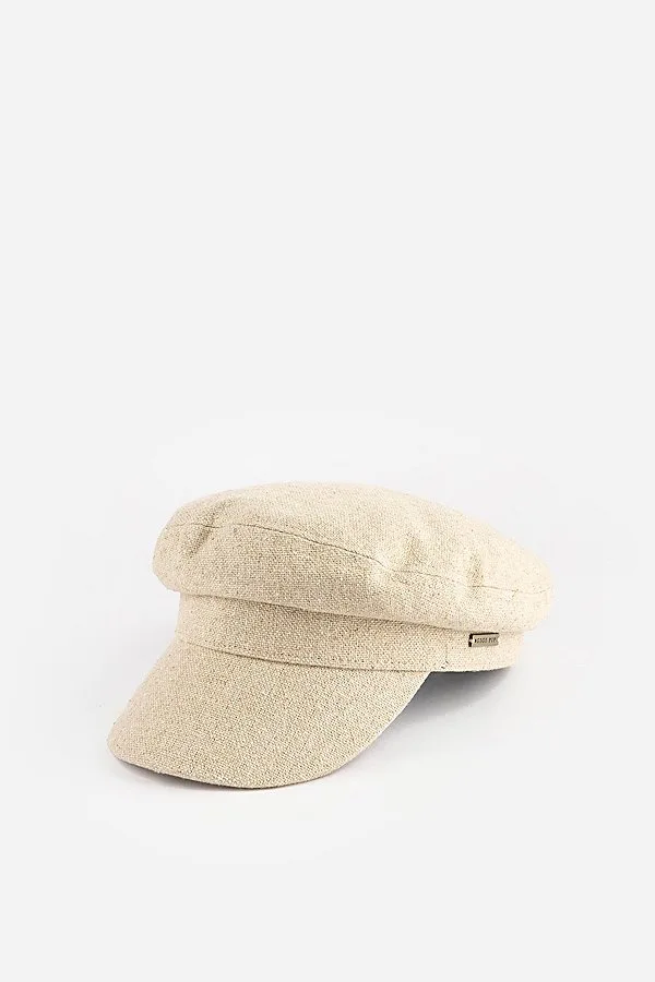 Linen Newsboy Cap by Gigi Pip