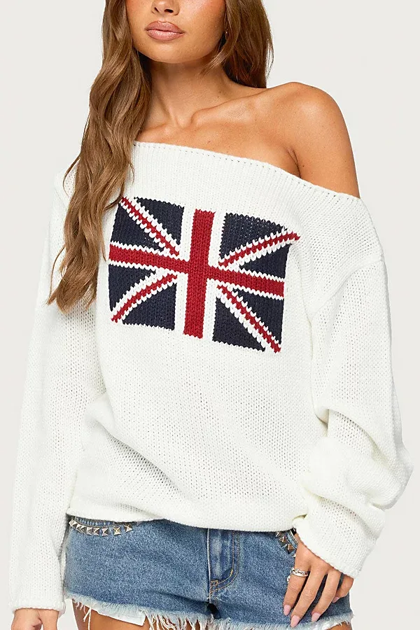 London Girl Knit Sweater by Edikted
